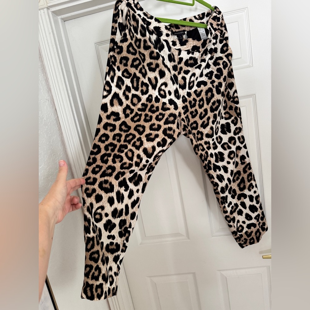 Banana Republic Leopard Print Pants